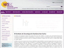 Tablet Screenshot of idissc.org